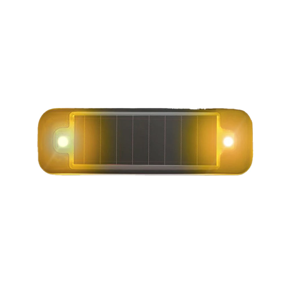 1pcs Solar-Powered Alarm With Flashing LED Light And Fake Anti-Theft Waterproof, Solar Charging 12V 3W Car Signal Lig