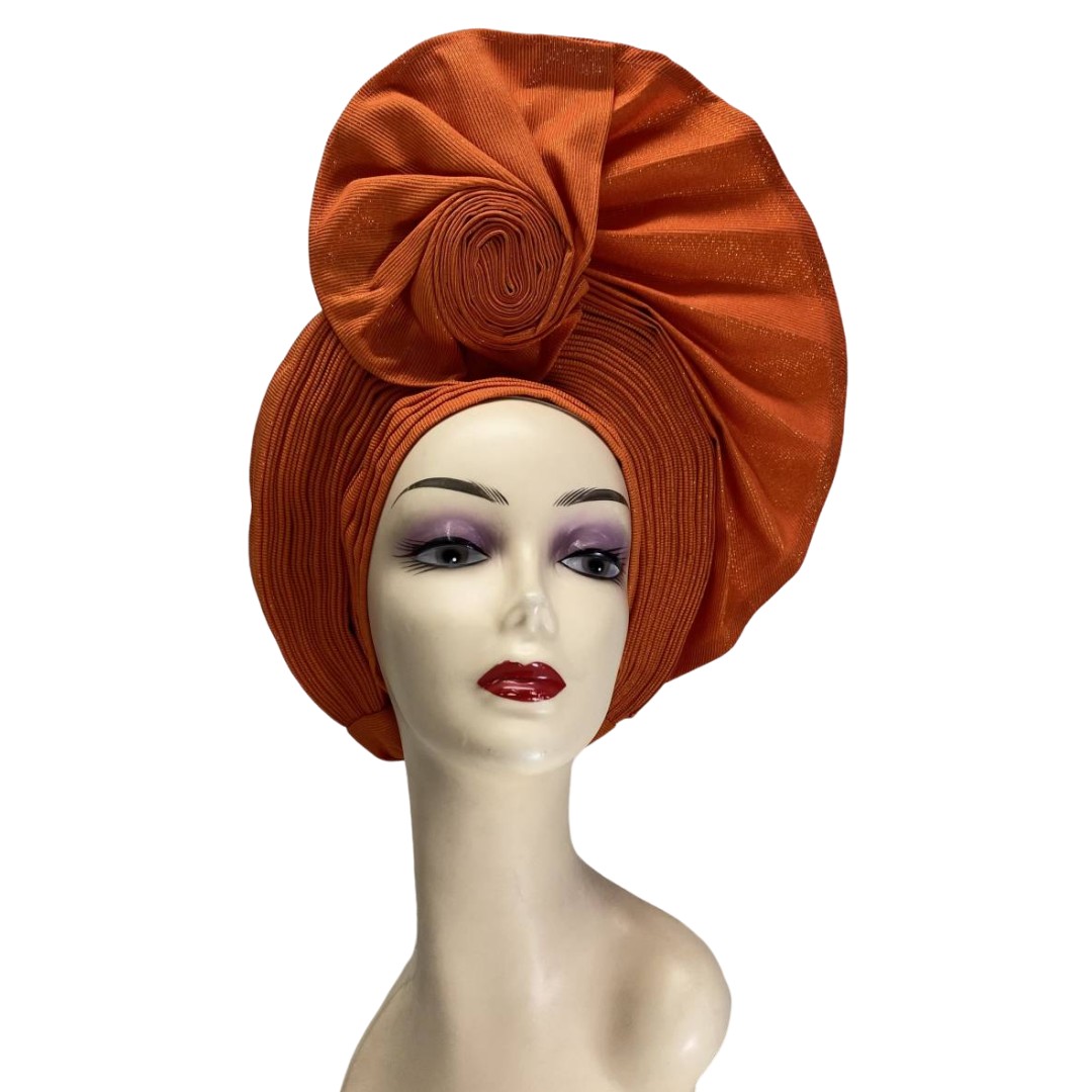 Aso Oke Nigeria For Traditional Marriage Nigeria Auto Gele Women Headtie Nice African Bonnet Hat For Lady Party