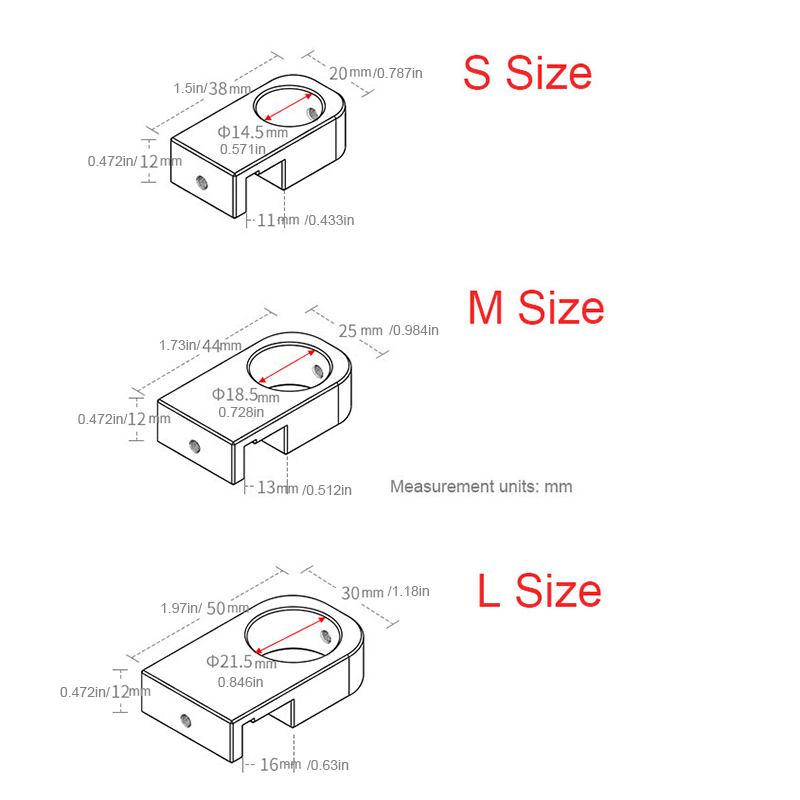 2pcs Aluminum Alloy Water Pipe Clamps Clip Hose Holder Aquarium Filter Fish Tanks Fixed Parts Accessory Fishbowl Lily Gadgets