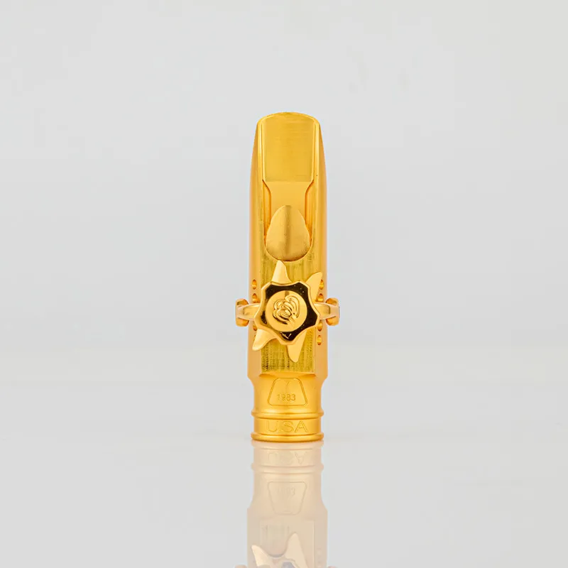 Professional NEW High Quality ddmysmile Alto Saxophone Metal Mouthpiece Gold Plating Sax Mouth Pieces Accessories Size 7 Ddmysmile 8 Smile