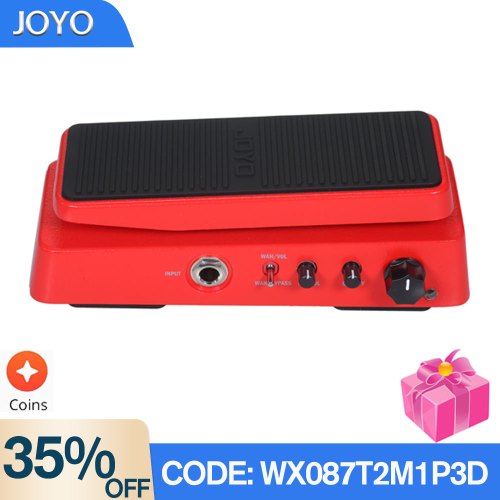 JOYO WAH-II WAH-I Multimode Guitar Pedal Multi-functional Mini Wah Volume Guitar Effect Pedal Sound Pedal Guitar Accessories