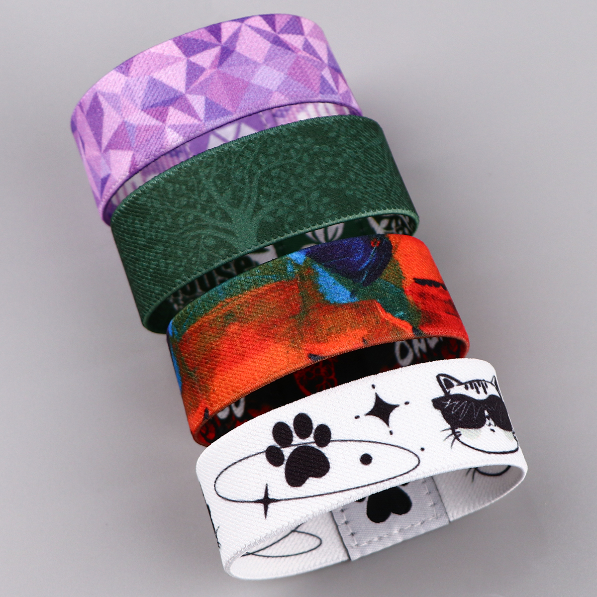Cute Cat Bracelets Women for Men Heart Sports Armband Wristband Bracelets Bangle Phrase Jewelry Nurse Doctor Accessories Gifts smile