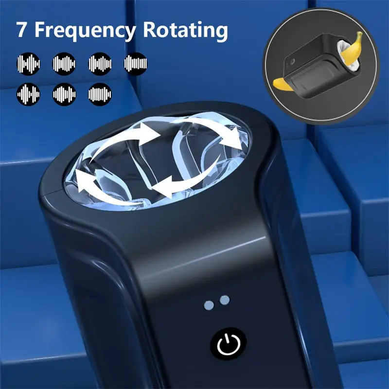 Pussy Sucker Realistic Rotating Vibrator For Men Vagina Glans Pocket Pusssy For Men Women India Training Mastubador smile