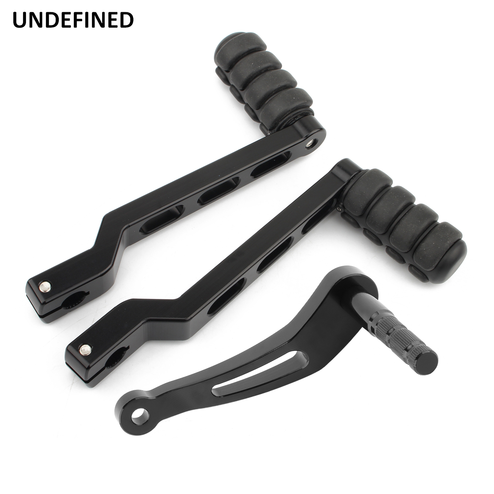 Extended Arm Kit Shift Levers Shifter Pegs for Harley Touring King Road Electra Street Tri Glide FLT FLHX 14-Later