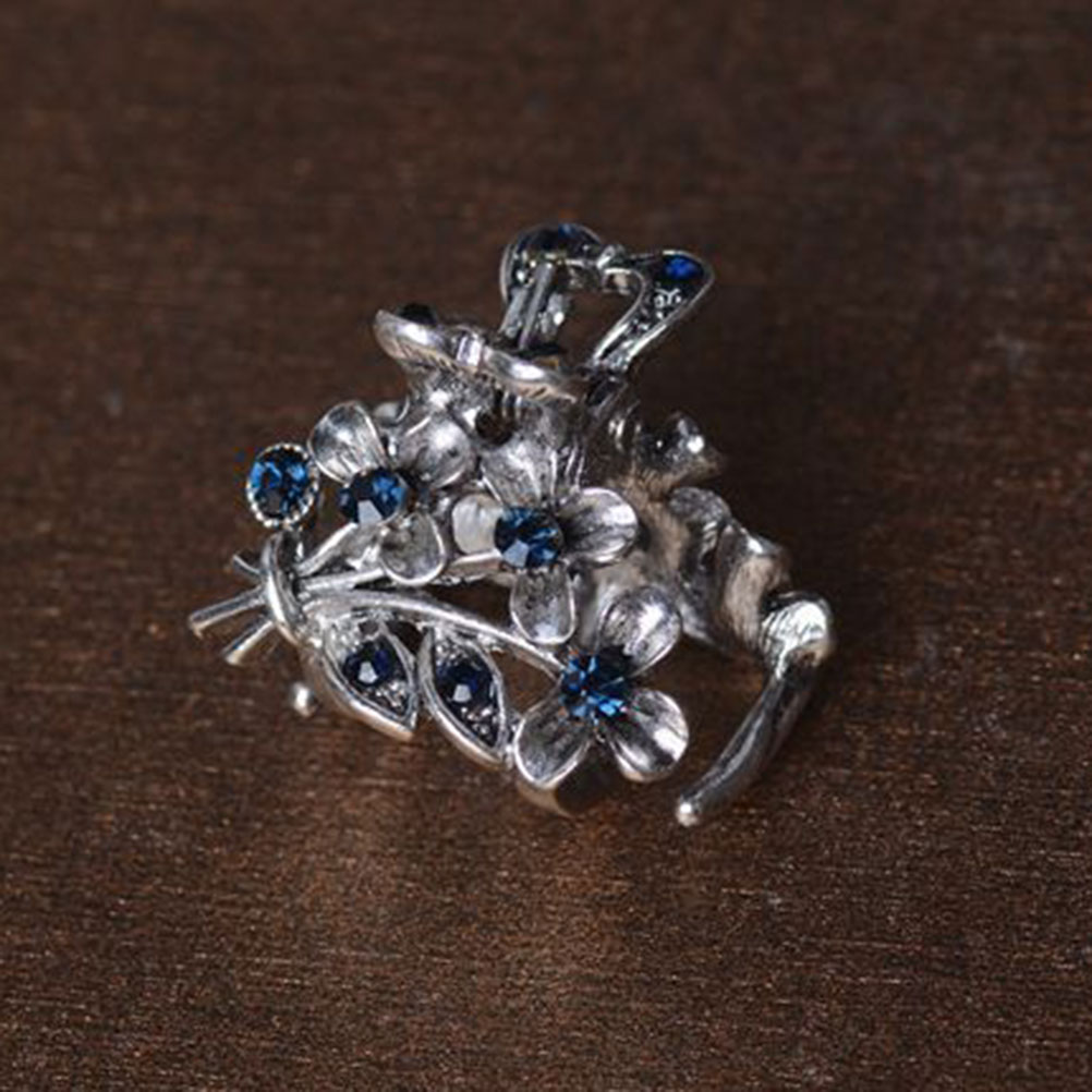 Clips Claw Fancy Elegant Hairpin Rhinestones Claw Clip Jaw Clips Hair Accessories for Lady smile