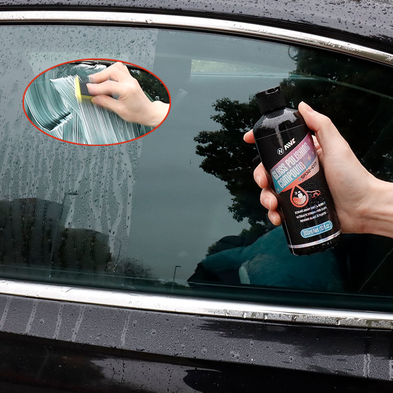 Car Glass Oil Remover AIVC Windshield Coating Agent Waterproof Rainproof Automobile Glass Oil Film Cleaner Polish Car Detailing