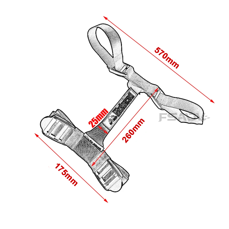 Motorcycle Handle Rope FOR BMW R1200GS LC ADV R1250GS Adventure GSA 2013-2023 For Panniers Side Box Top case Handle Rope