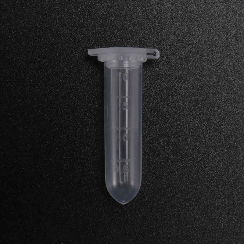 1500Pcs 2Ml Micro-Centrifuge Tube Test Tube Vial Clear Plastic Vials Container Snap Cap For Laboratory Sample Storage