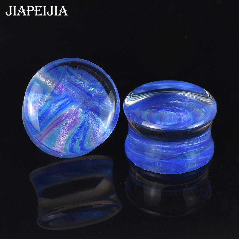 6-50mm 2Pcs Big Size Ear Gauges Tunnels Ear Plugs Stretcher Expander Body Jewelry for Women Men c7025 5 d4942