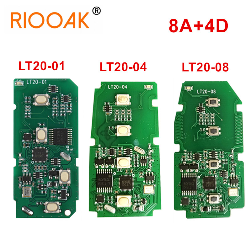 Lonsdor LT20-01 LT20-04 LT20-08 4D-8A Board Universal Remote Circuit Board for Toyota Lexus work with K518/K518ISE/KH100+ Series
