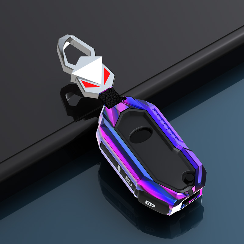 Alloy Car Key Case Cover Shell For KIA Sportage R Stinger GT Sorento Ceed CD Cerato Forte 2018 2019 Protected Fob Accessories 79bfa 5 f8d22
