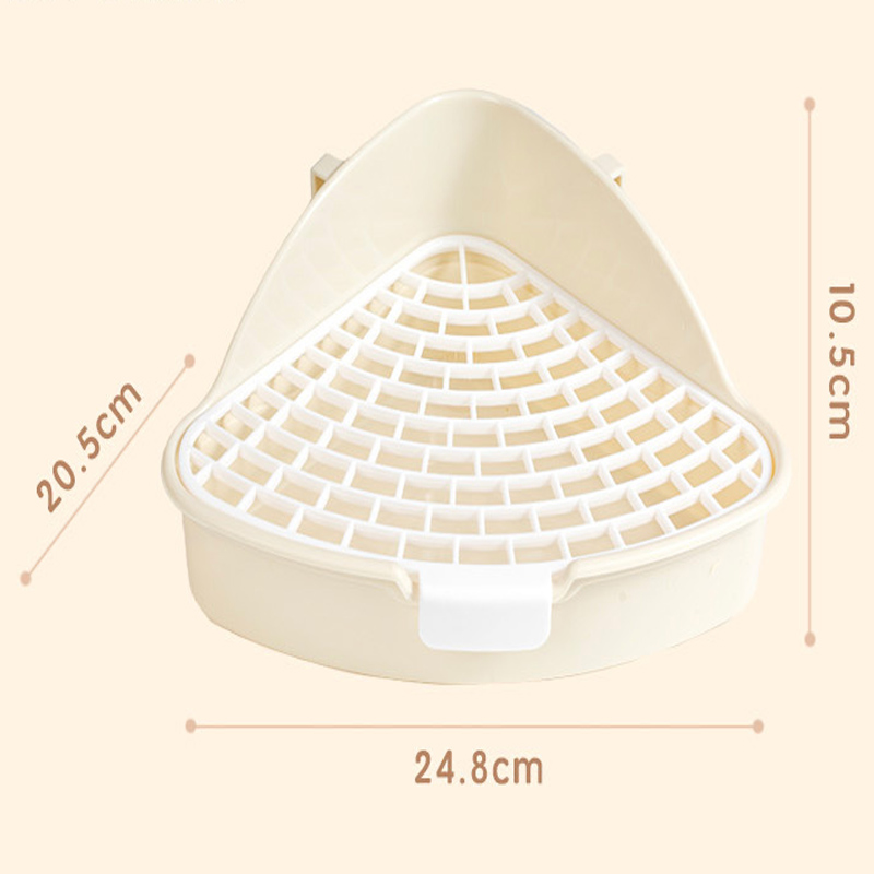 Ferret Potty Toilet Bunny Toilet Box Extra Large Litter Box Rabbit Potty Indoor Rabbit Cage Rabbit Toilet Tray Hamster Sand Bath
