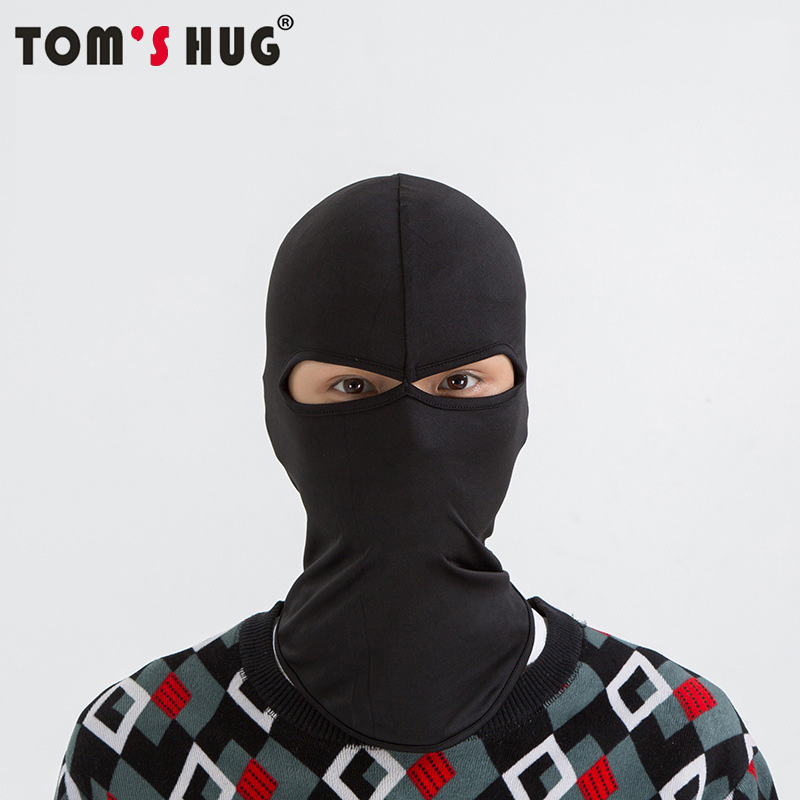 Tom's Hug Windproof Motorcycle Cycling 2 Holes Hawkeye Full Face Mask Ski Neck Protecting Outdoor Balaclava Face Mask Eagle Eyes