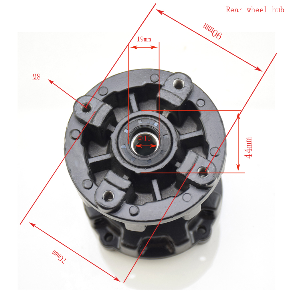 Rear 16 Inch Front 19 inch Wheel Rim Hub for Motocross Off-road motorcycle Accessories BSE T8 170 150 Dirt Pit bike