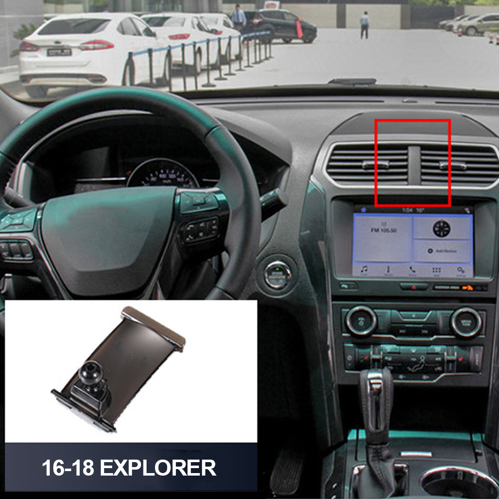 Car Phone Holder Stand Dedicated Mount Bracket Fixed Base for Ford Focus Territory Mondeo Escape Plus Explorer Edge Mustang Kuga