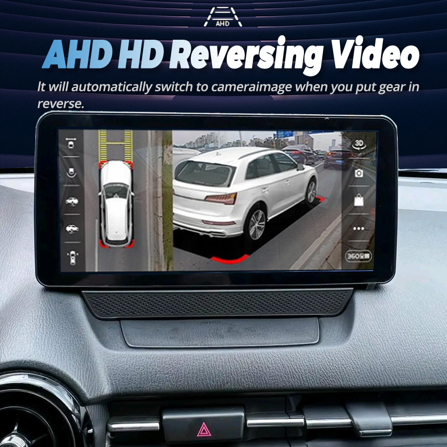 1920*720 Car Screen Multimedia Video Player Android 13 For Mazda CX3 2015 CX-3 Mazda 2 2014-2020 CarPlay Radio Autoradio 256GB