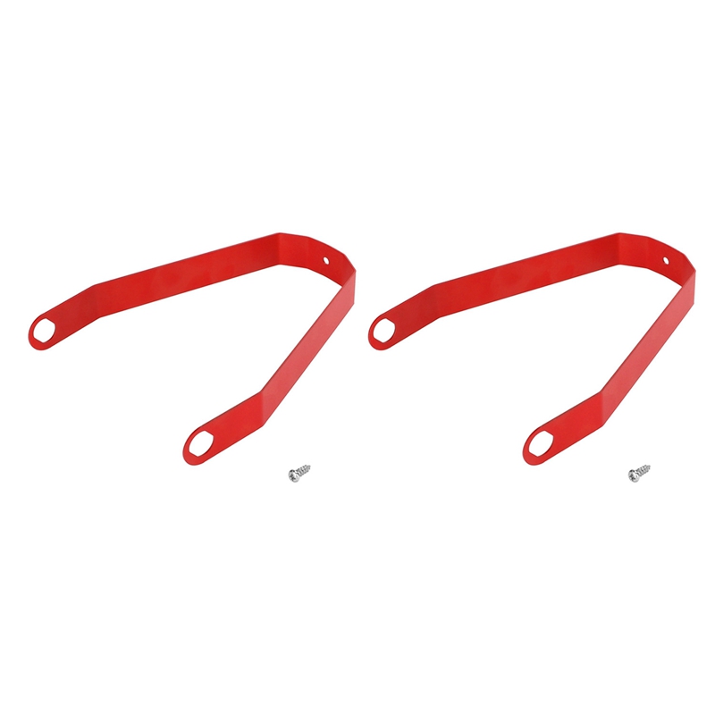 2X Rear Mudguard Bracket For Segway Ninebot G30 Max Electric Scooter Red