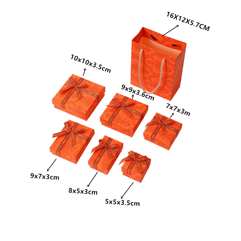 Square Jewelry Display Gift Box, BracPackaging Box, Various Colors, Sizes, Rings, Earrings, Necklaces, Gift Storage Box, 20 x
