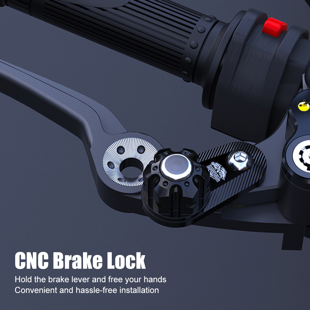 CNC Motorcycle Brake Lever Parking Lock Catch Brake Switch Holder for Yamaha NMAX 155 NMAX 125 NSS 300/350/750 XMAX 400/300/250
