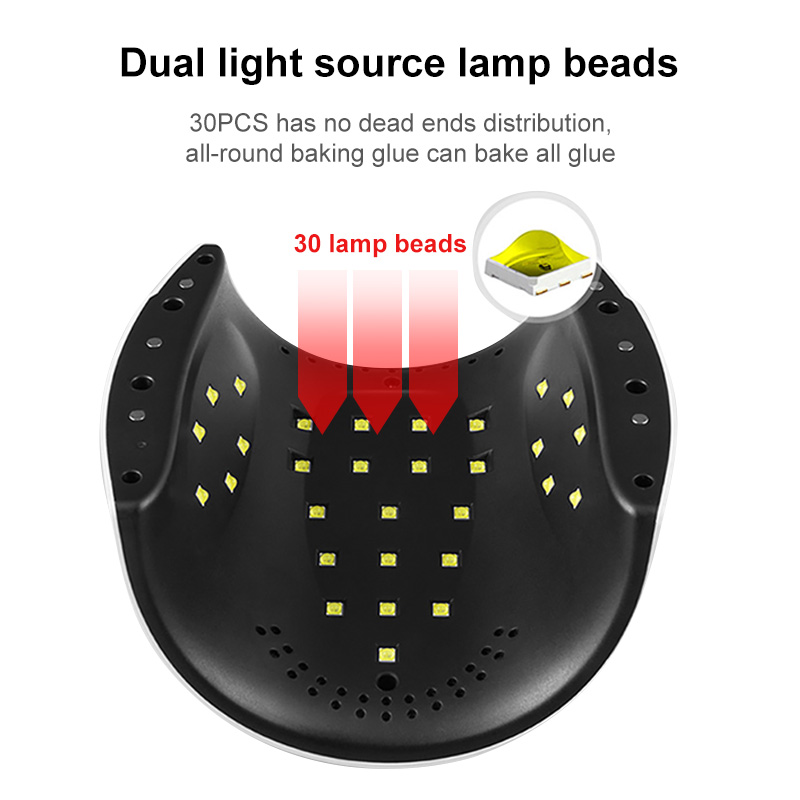 UV LED Lamp For Nail Dryer Manicure Nail Lamp 30LEDS UV Suitable for All Nail Polishes Gel Varnish Nail Professional Lamp