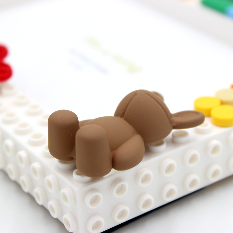 Pinliving Love DIY Baby Building Block Photo Frame Set Simple Advertisement Handmade Creative Gift Moss Password H260306