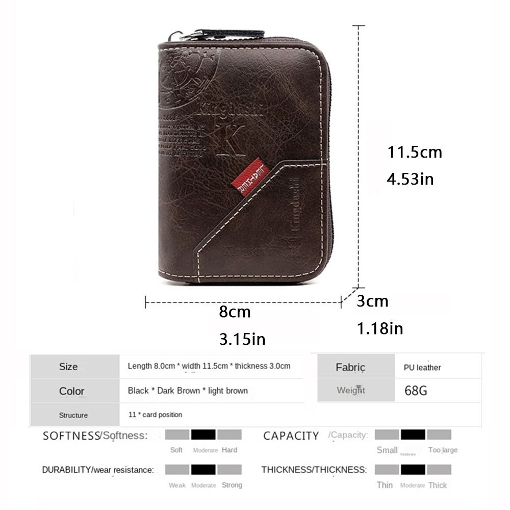 PT053,Men Hasp Small Card Wallets PU Leather Slim Mini Men's Wallet High Qaulity Short Male Purses