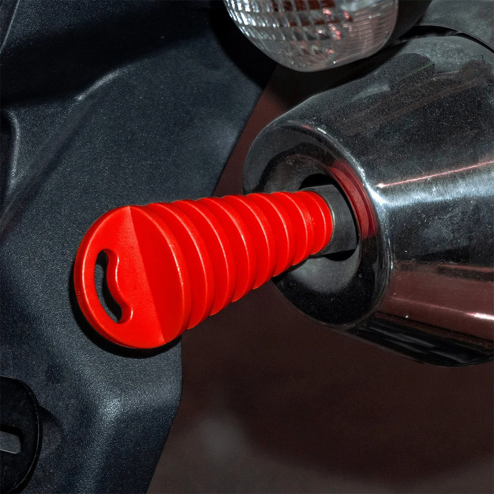 Off-road Exhaust Plug Pipe Protector Motorcycle Tail Mobile Sewage Muffler