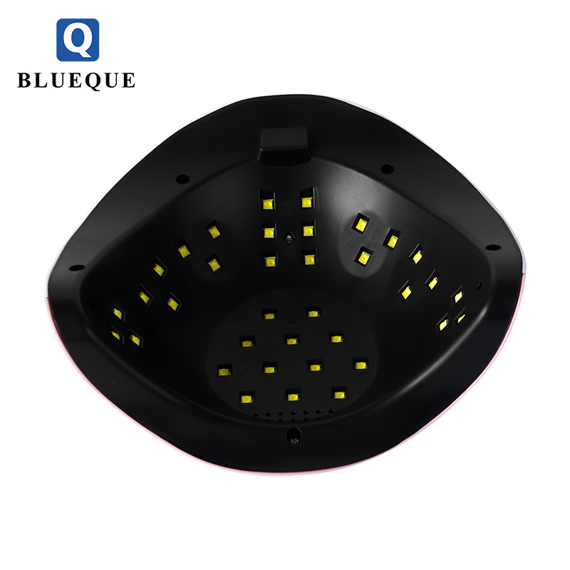 UV LED Lamp for Nails Portable Gel Polish Drying Lamp with 4 Gear Timer Professional Nail Dryer Manicure Equipment Tools smile