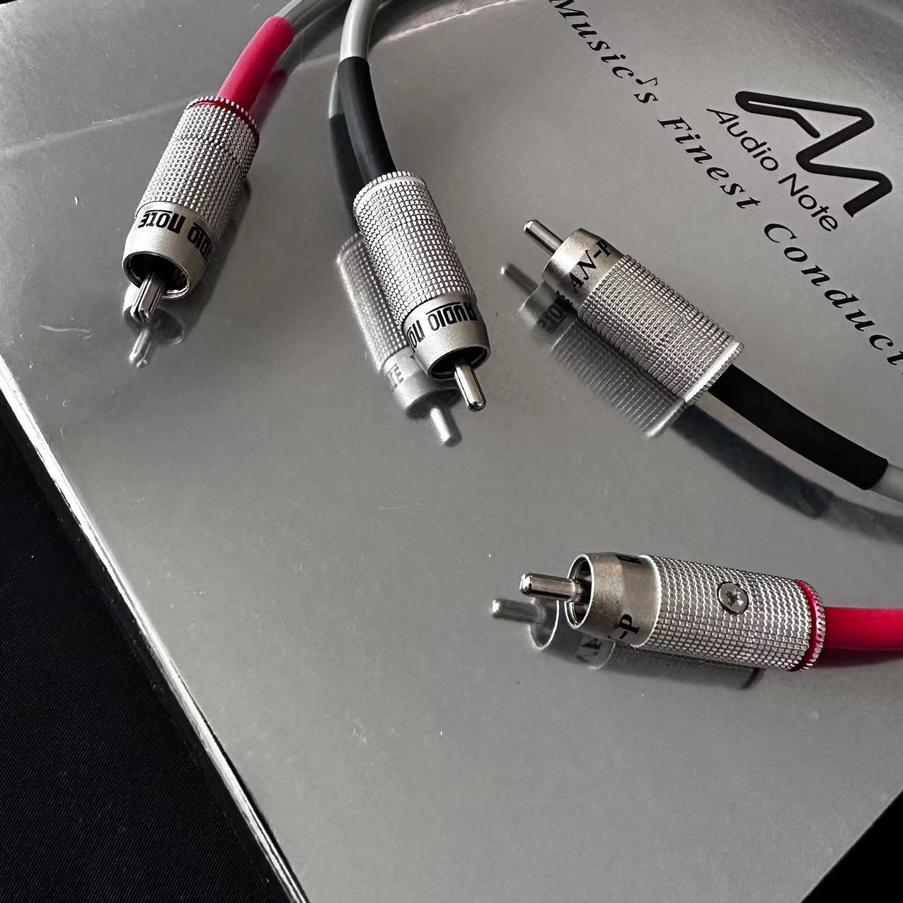 Audio Note AN-Vx Audio Cables Solid Silver 99.99% RCA Interconnects Hi-End Extend Audio Single Cable