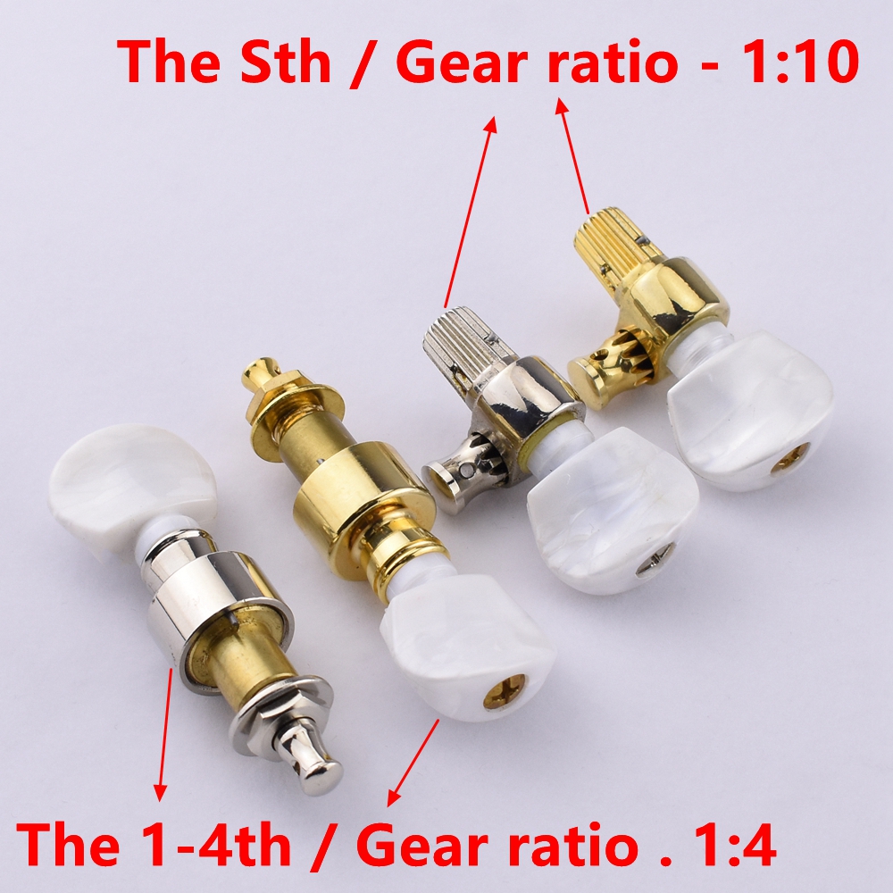 Deluxe Banjo Guitar Machine Heads Tuners / Tuning Pegs - KR(Origin)