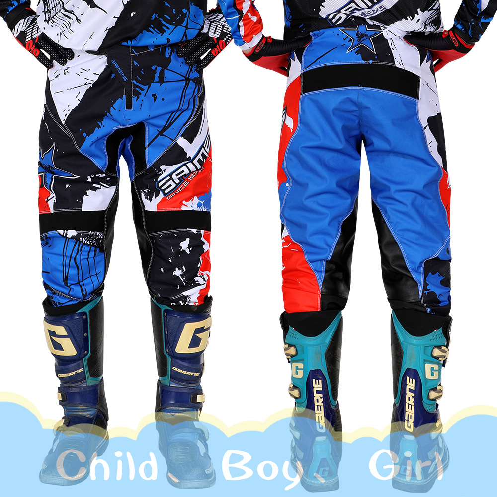 motocross Pants racing Youth child children's clothing kids Motorcycle boy girl 4 5 6 7 8 9 10 11 12 13 14 Motorbike MX BMX MTB