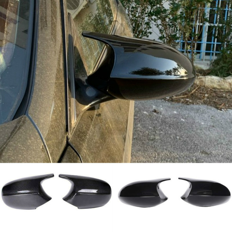 MAKIXISO Rearview Mirror Cap Wing Side Mirror Cover Car Accessories Fit For Facelift E90 E91 2005-2011 E92 E93 2006-2013 LCI 10207
