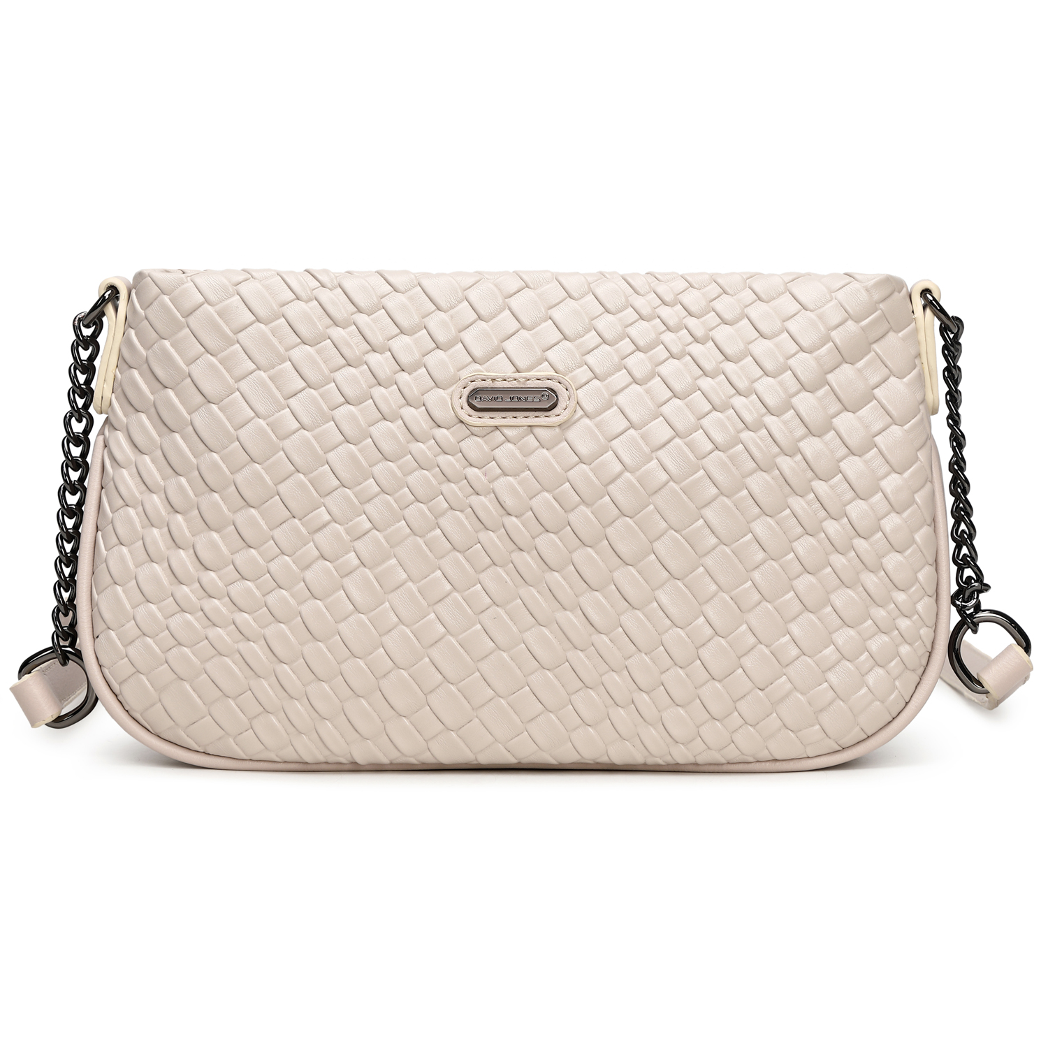 2024 New David Jones Woman Classic Lingge Crossbody Bag Ladies Solid Color Simple Handbag For Work Party Gift 04bcf