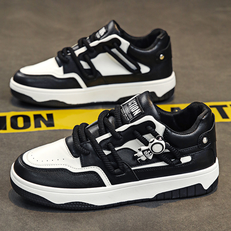 Men Casual Ddmysports Autumn Ot Sale Cricket New Athleisure Versatile Trendy White Shoes Black Free Shipping Outdoor