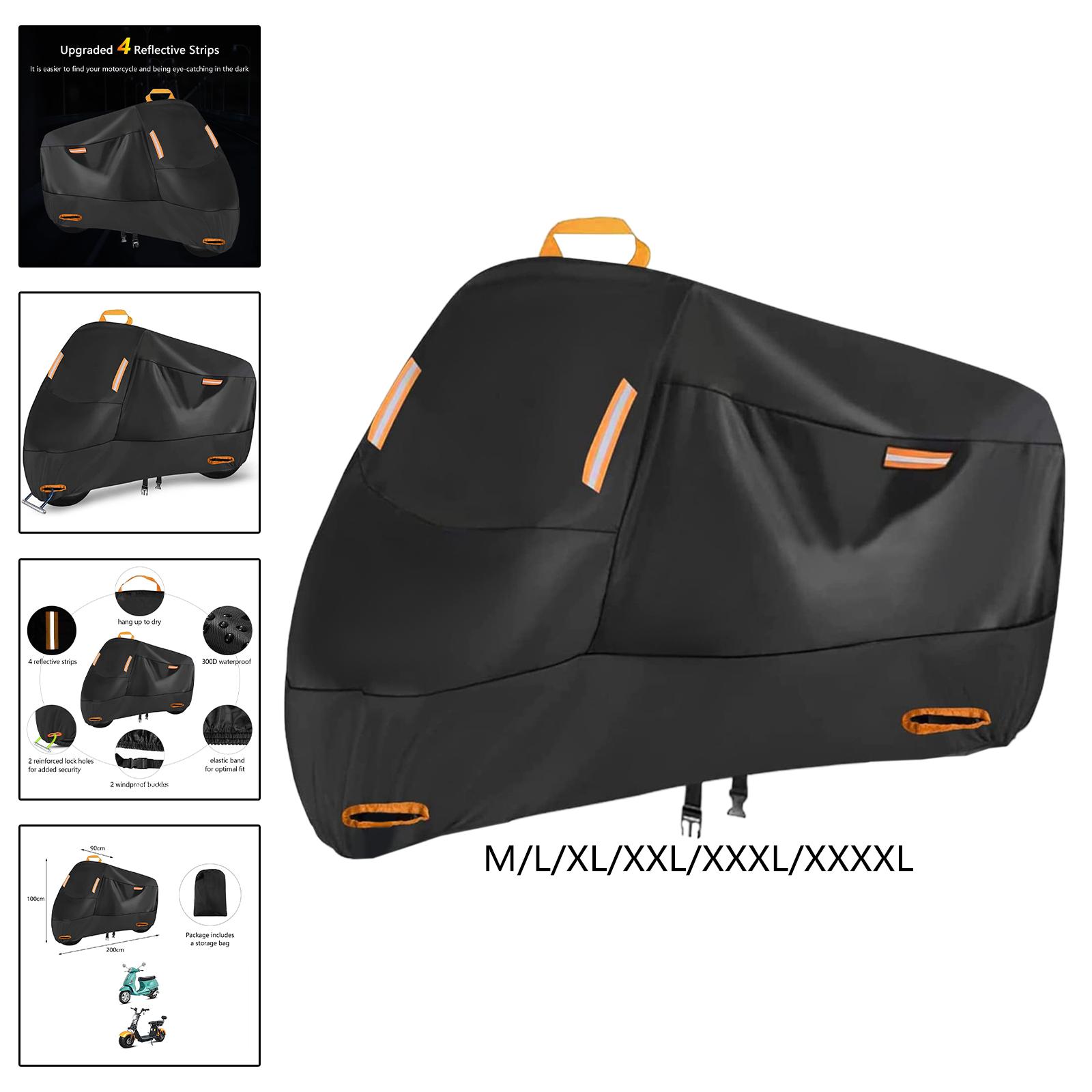 Heavy-Duty Motorcycle Shield: Secure Your Ride from Elements & Thieves