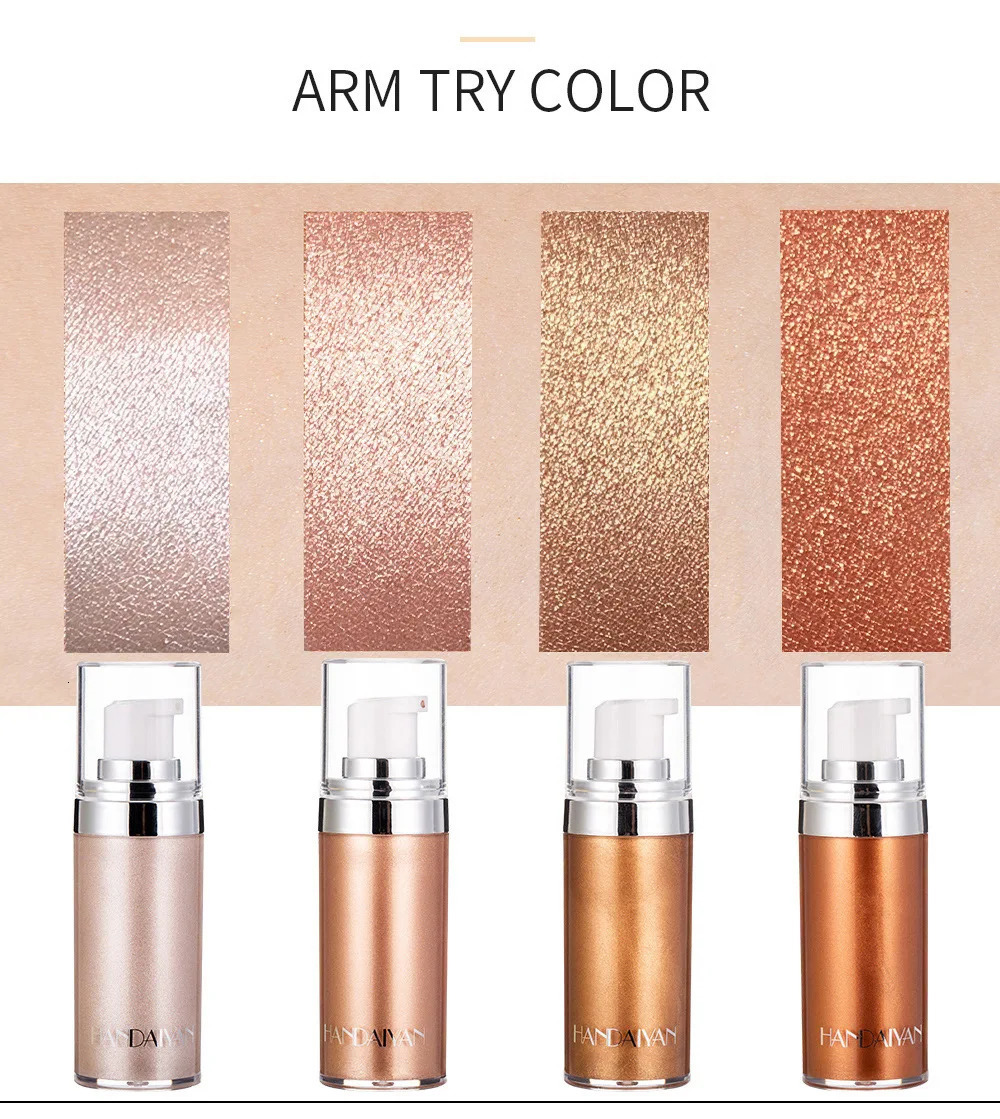 Brightening High Glow Cosmetic Body Face Foundation Liquid X251023