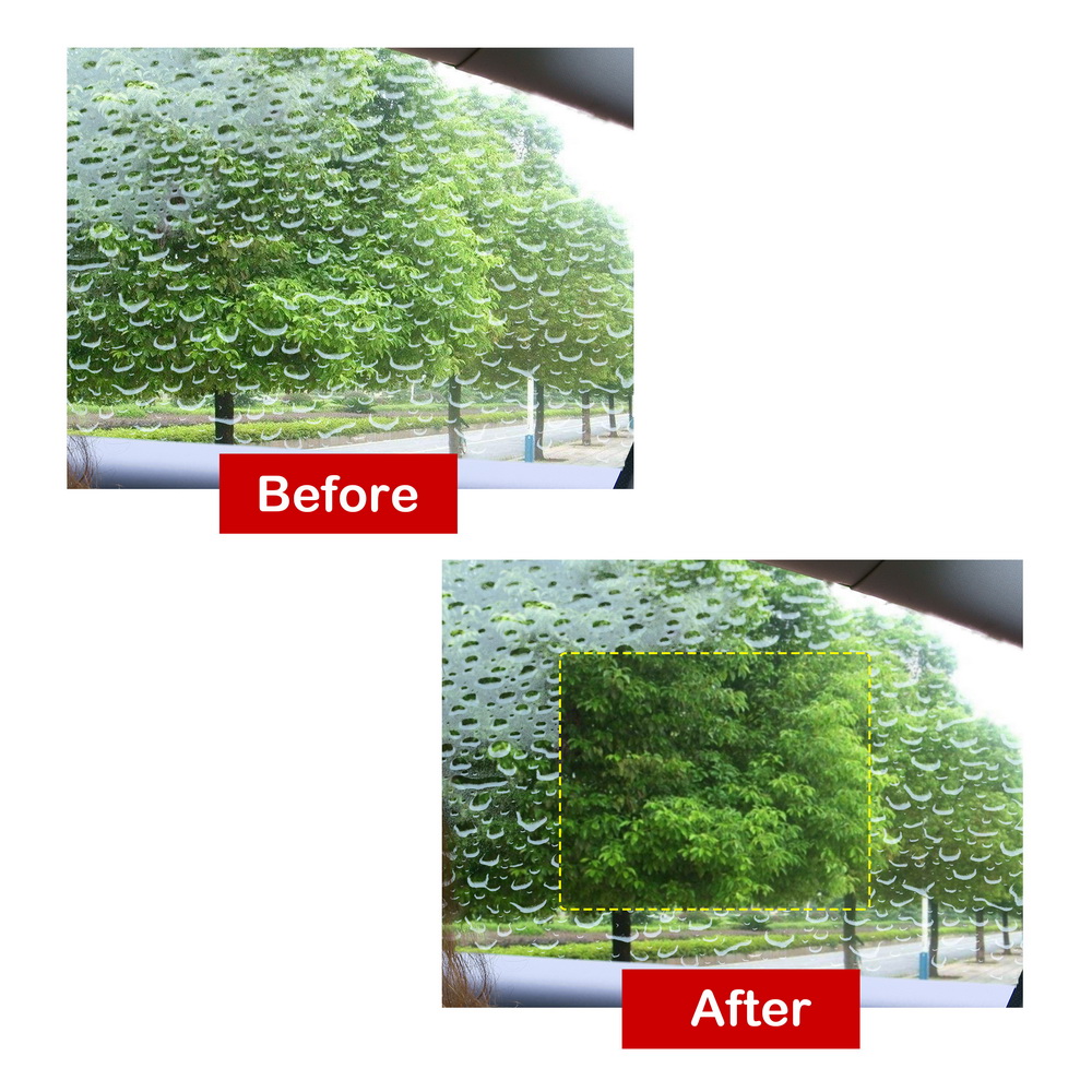 2pcs Car Stickers Side Window Protective Film Rear View Mirror Membrane Anti Fog Glare Waterproof Automotive Accessories