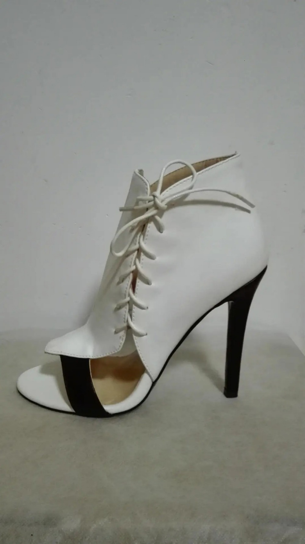 Lace-Up Stiletto Women's Sandal Fashion Shoes Catwalk 68