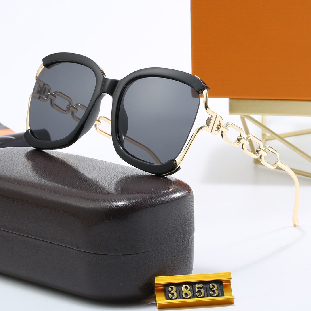 Designer Sunglasses Luxury Eyeglasses Brand Glasses Fashion Multi Color Men Women Full Frame Summer Casual Cool Beach Sun Goggle Shading Polarized Glass With Box