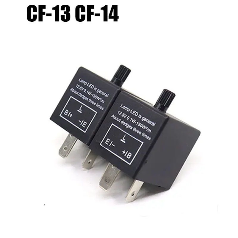 12V 3 Pin CF-13 CF-14 JL-02 LED Flasher Blinker Automobile Turn Signal Light Relay Motorcycle Switch
