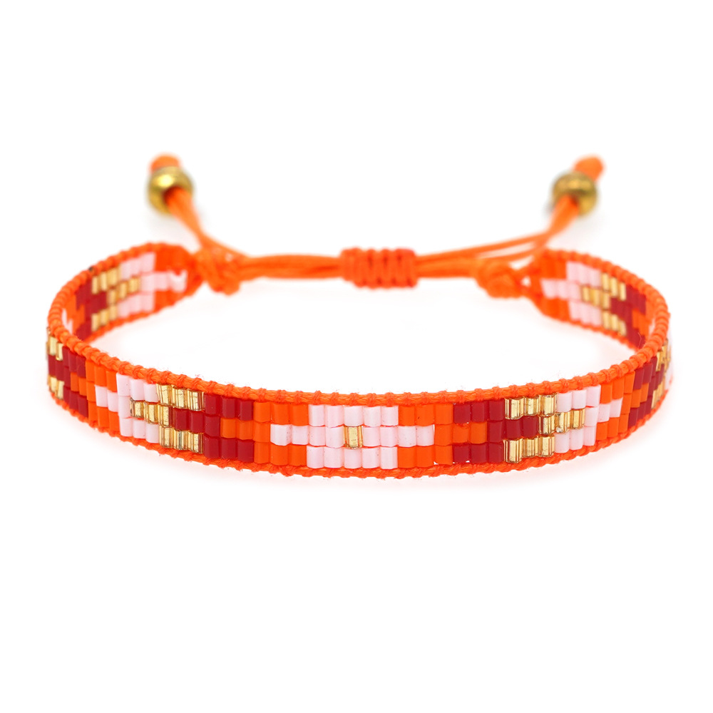New Cross border Bohemian Ethnic Style Bracelet Japanese Rice Beads Handwoven Arrowhead Universal for Men and Women 29372 5