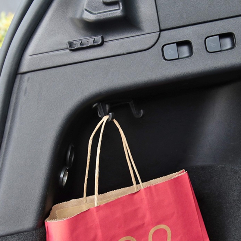 Accessories Trunk Hook Car Pendant Trunk Grocery Bag Hook Luggage Compartment Glove Bag Hook For Model Y