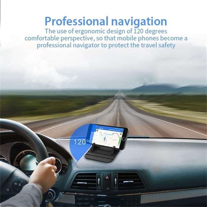 New Anti-slip Car Silicone Holder Mat Pad Dashboard Stand Mount For Phone GPS Bracket For iPhone Samsung Xiaomi Huawei Universal