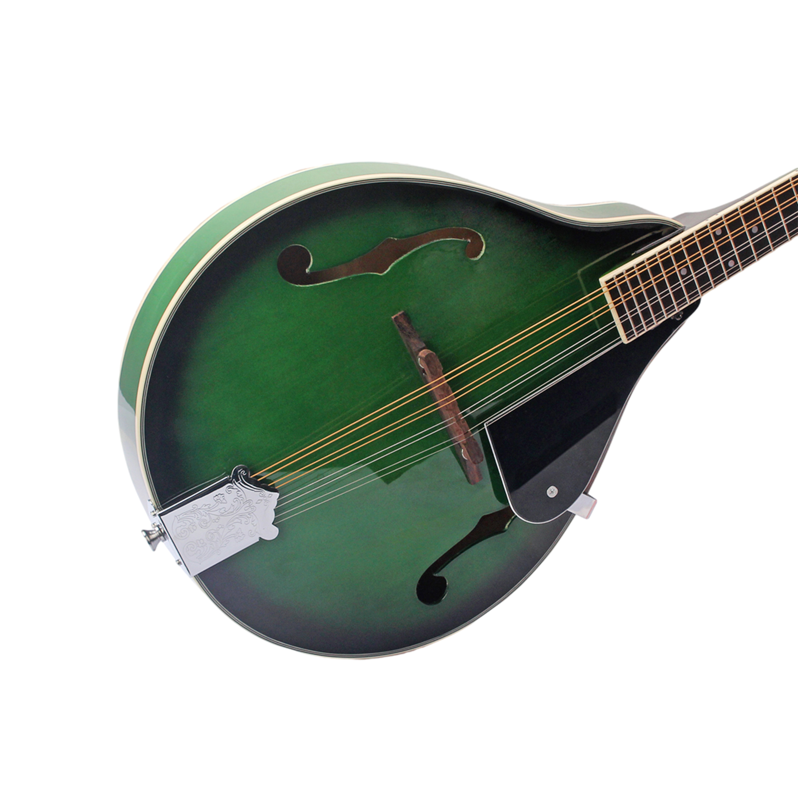 Mandolin A Style 8-String Basswood Body Engineer Wood Fingerboard Adjustable String Instrument for Benginners with Storage Bag