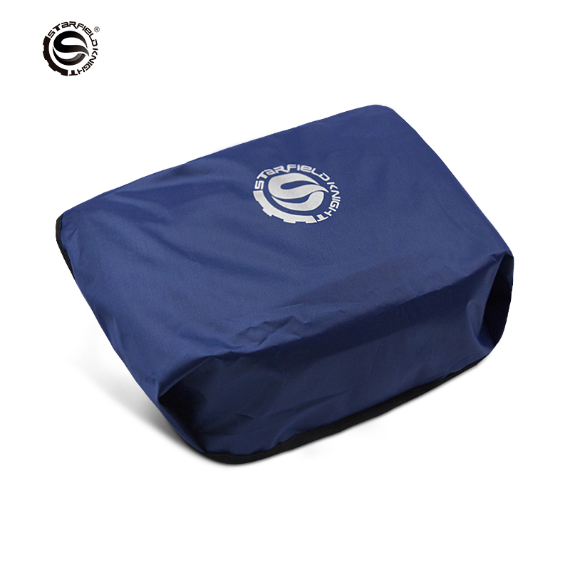 SFK Motorcycle Hanging Front Top Box/ Leg Bag Black Transparent See Through Waterproof/ Motorbike Tool/ Motocross Accessories