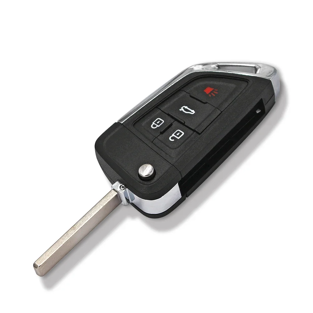Ecusells 2/3/4/5B Folding Car Key Shell For Chevrolet Cruze Aveo Spark Sonic Volt For Opel Vauxhall Zafira C Astra J for Buick