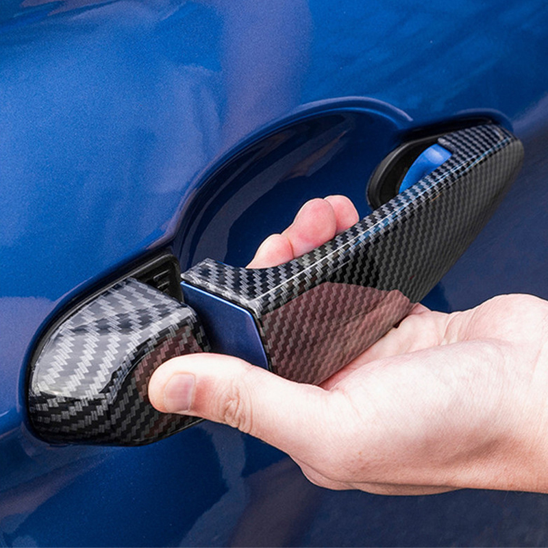 LHD Car Exterior Door Handle Covers Trims For 1 3 Series E87 E90 E91 E92 E93 F30 X1 X2 X3 X4 X6 Gloss Black Auto Accessories 21726 5 1f562