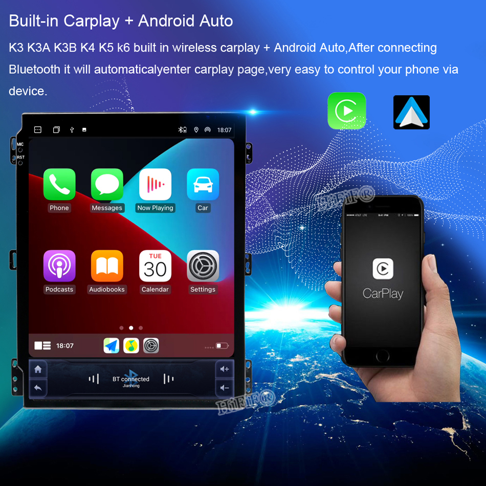 2 Din Android 13 For Opel Astra J Vauxhall Buick Verano 2009-2015 For Tesla Style Car Radio Multimedia Video Player 4G Carplay