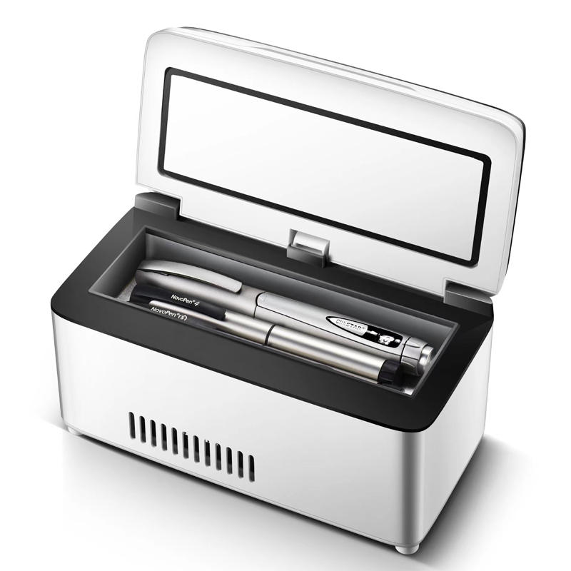 Insulin Refrigerator Car Fridge Portable Drug Cold Box Temperature Adjustable Medicine Syringe Cooling Storage Container