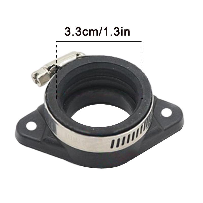 Motorcycle Carburetor Adapter Inlet Intake Pipe Joint For PWK 21/24/26/28/30/32/34mm PE26/28/30mm TM28/32/34 Carb Pit Dirt Bike